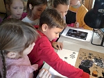 В Детской школе искусств открыта мастерская печатной графики