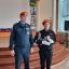 Учащиеся кадетского класса школы № 8 Илья Булгаков и Константин Снитко награждены нагрудным знаком М 6